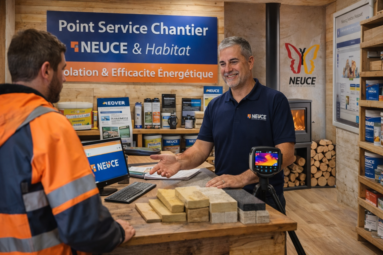 Conseil au comptoir - Point Service Chantier
